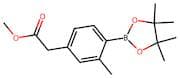 Methyl 2-(3-methyl-4-(4,4,5,5-tetramethyl-1,3,2-dioxaborolan-2-yl)phenyl)acetate