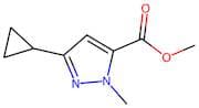 Methyl 3-cyclopropyl-1-methyl-1h-pyrazole-5-carboxylate
