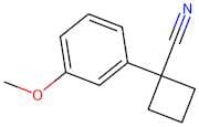 1-(3-Methoxyphenyl)cyclobutane-1-carbonitrile