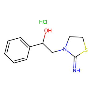 2-(2-Imino-1,3-thiazolidin-3-yl)-1-phenylethan-1-ol hydrochloride