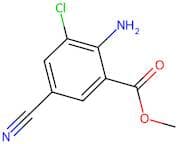 Methyl 2-amino-3-chloro-5-cyanobenzoate