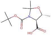 (4S,5R)-3-(tert-Butoxycarbonyl)-2,2,5-trimethyloxazolidine-4-carboxylic acid