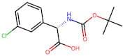 (αS)-3-Chloro-α-[[(1,1-dimethylethoxy)carbonyl]amino]benzeneacetic acid