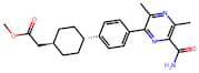 trans-4-[4-[6-(Aminocarbonyl)-3,5-dimethyl-2-pyrazinyl]phenyl]cyclohexaneacetic acid methyl ester