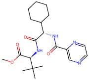 (2S)-Methyl 2-(2-cyclohexyl-2-(pyrazine-2-carboxamido)acetamido)-3,3-dimethylbutanoate