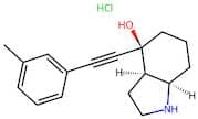 (3aR,4S,7aR)-4-(m-tolylethynyl)octahydro-1H-indol-4-ol hydrochloride
