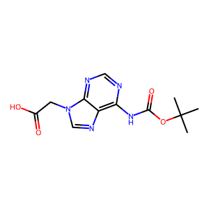 2-(6-((tert-Butoxycarbonyl)amino)-9H-purin-9-yl)acetic acid