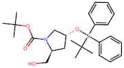 tert-Butyl (2S,4R)-4-((tert-butyldiphenylsilyl)oxy)-2-(hydroxymethyl)pyrrolidine-1-carboxylate