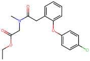 Ethyl 2-(2-(2-(4-chlorophenoxy)phenyl)-N-methylacetamido)acetate