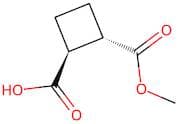 (1s,2s)-2-Methoxycarbonylcyclobutanecarboxylicacid