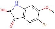 5-Bromo-6-methoxyindoline-2,3-dione
