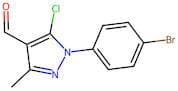 1-(4-Bromophenyl)-5-chloro-3-methyl-1H-pyrazole-4-carbaldehyde