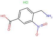 4-(Aminomethyl)-3-nitrobenzoic acid hydrochloride