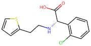 (S)-2-(2-Chlorophenyl)-2-((2-(thiophen-2-yl)ethyl)amino)acetic acid (Clopidogrel Impurity)