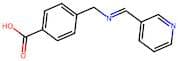 4-[[(E)-(3-Pyridinylmethylene)amino]methyl]benzoic acid