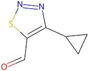 4-Cyclopropyl-1,2,3-thiadiazole-5-carbaldehyde