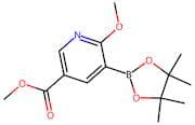 Methyl 6-methoxy-5-(4,4,5,5-tetramethyl-1,3,2-dioxaborolan-2-yl)nicotinate