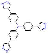Tris(4-(1H-pyrazol-4-yl)phenyl)amine