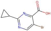 2-Cyclopropyl-5-bromopyrimidine-4-carboxylic acid