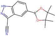 5-(4,4,5,5-Tetramethyl-1,3,2-dioxaborolan-2-yl)-1H-indazole-3-carbonitrile