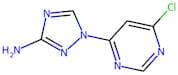 1-(6-Chloropyrimidin-4-yl)-1H-1,2,4-triazol-3-amine
