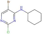 5-Bomo-2-chloro-N-cyclohexylpyrimidin-4-amine