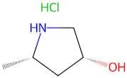 (3R,5S)-5-methylpyrrolidin-3-ol hydrochloride
