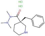 (R)-3-benzyl-N,N',N'-trimethylpiperidine-3-carbohydrazide dihydrochloride