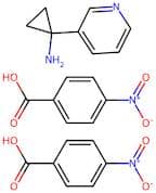 1-(Pyridin-3-yl)cyclopropan-1-amine bis(4-nitrobenzoate)