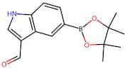 5-(4,4,5,5-Tetramethyl-1,3,2-dioxaborolan-2-yl)-1H-indole-3-carbaldehyde