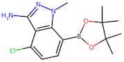 4-Chloro-1-methyl-7-(4,4,5,5-tetramethyl-1,3,2-dioxaborolan-2-yl)-1H-indazol-3-amine