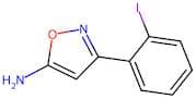 3-(2-Iodophenyl)isoxazol-5-amine