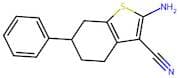2-Amino-6-phenyl-4,5,6,7-tetrahydrobenzo[b]thiophene-3-carbonitrile