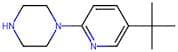 1-[5-(1,1-Dimethylethyl)-2-pyridinyl]piperazine
