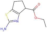 Ethyl 2-amino-5,6-dihydro-4H-cyclopenta[d]thiazole-4-carboxylate