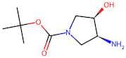 (3S,4R)-tert-Butyl 3-amino-4-hydroxypyrrolidine-1-carboxylate