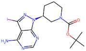 tert-butyl (S)-3-(4-Amino-3-iodo-1H-pyrazolo[3,4-d]pyrimidin-1-yl)piperidine-1-carboxylate