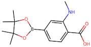 2-(Methylamino)-4-(4,4,5,5-tetramethyl-1,3,2-dioxaborolan-2-yl)benzoic acid