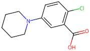 2-Chloro-5-(piperidin-1-yl)benzoic acid