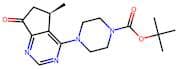 Tert-butyl (R)-4-(5-methyl-7-oxo-6,7-dihydro-5H-cyclopenta[d]pyrimidin-4-yl)piperazine-1-carboxyla…