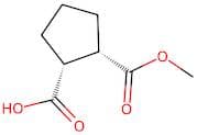 cis-2-(Methoxycarbonyl)cyclopentanecarboxylic acid