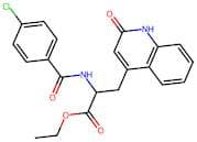 Ethyl 2-(4-chlorobenzamido)-3-(2-oxo-1,2-dihydroquinolin-4-yl)propanoate (Rebamipide Impurity)