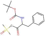 tert-Butyl (4-(dimethyl(oxo)-λ6-sulfanylidene)-3-oxo-1-phenylbutan-2-yl)carbamate