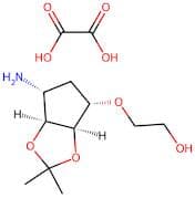 2-(((3aR,4S,6R,6aS)-6-Amino-2,2-dimethyltetrahydro-4H-cyclopenta[d][1,3]dioxol-4-yl)oxy)ethan-1-ol…