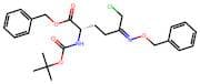 (S)-benzyl 5-((benzyloxy)imino)-2-((tert-butoxycarbonyl)amino)-6-chlorohexanoate