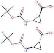 rel-(1R,2R)-2-[[(1,1-Dimethylethoxy)carbonyl]amino]cyclopropanecarboxylic acid