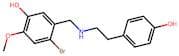 4-Bromo-5-((4-hydroxyphenethylamino)methyl)-2-methoxyphenol