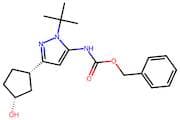 Benzyl (1-(tert-butyl)-3-((1S,3R)-3-hydroxycyclopentyl)-1H-pyrazol-5-yl)carbamate