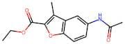 Ethyl 5-acetamido-3-methylbenzofuran-2-carboxylate