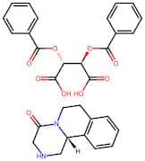 (R)-2,3,6,7-tetrahydro-1H-pyrazino[2,1-a]isoquinolin-4(11bH)-one (2R,3R)-2,3-bis(benzoyloxy)succin…